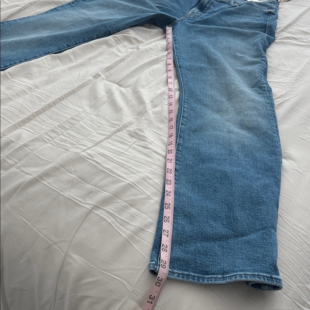 NWT, Mother,  Outsider Sneak Jeans Nice - Picture 12 of 13